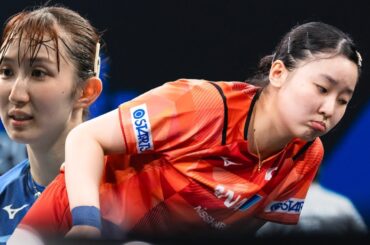 Miwa Harimoto vs Hina Hayata | Finals 2025 All Japan Table Tennis Championships