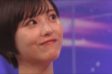 【涙】あいみょんの歌に感動して綺麗な泣き顔を見せる浜辺美波