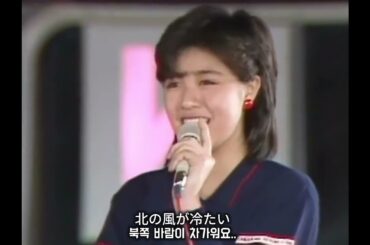 菊池桃子 雪にかいたLOVE LETTER LIVE (한글자막)