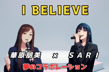 【I BELIEVE】SARIさんが華原朋美さんと夢のコラボ