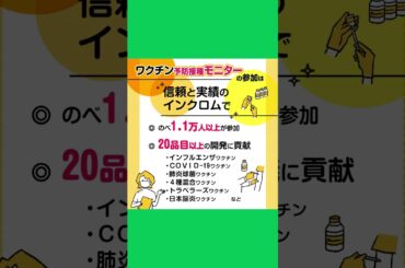 ワクチン予防接種モニター