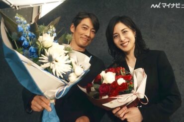 反町隆史、妻・松嶋菜々子からポージングの指示に照れ リラックスした空気感 『SHISEIDO メン アルティミューン™ パワライジング セラム』新CM＆メイキング・インタビュー映像公開