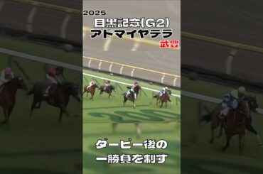 目黒記念 アドマイヤテラ 武豊 菊花賞3着は伊達じゃない 2025#shorts