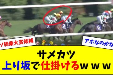 【天皇賞・春】ジャスティンパレス サメカツの仕掛けw w w