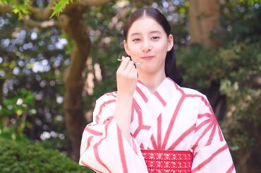 新木優子、”いちご”イメージさせる涼しげな浴衣姿で日本を味わう！ハーゲンダッツ JAPAN MIND 新WEBCM 第一弾「いちご練乳みるく」篇