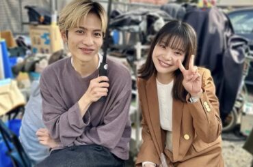 🩸志尊淳＆望月歩が血だらけ⁉️笑顔の裏に闇⁉️💀ドラマ『恋は闇』オフショット話題🔥