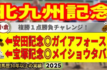 北九州記念2025競馬予想🔥9連続G1的中男の本命馬は！？