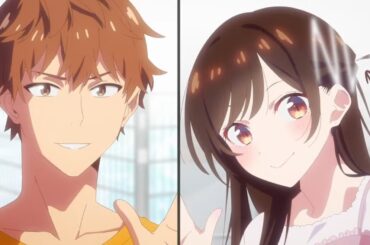 Mizuhara confesses her feelings towards Kazuya | Kanojo Okarishimasu S4 E1