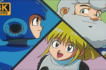 [PS1] Opening / Intro | Mega Man 8 (1996) ロックマン 8: メタル ヒーローズ Remastered [4K]