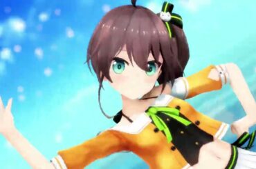 【MMDホロライブ】まちゅでdeep blue townへおいでよ 夏色まつり