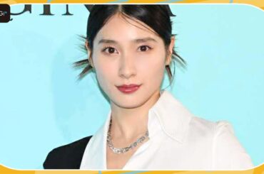 土屋太鳳、白×黒のコントラストが際立つドレス姿　美デコルテも披露　「ティファニー 銀座」オープニングイベントに登場