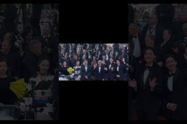 第78回カンヌ国際映画祭#遠い山なみの光　のレッドカーペットの模様！石川慶が脚本・監督を務めた2025年のドラマ映画です。カズオ・イシグロの1982年の小説を原作#広瀬すず、#二階堂ふみ撮影#樽谷大助