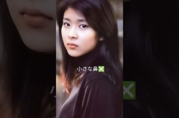 松たか子は韓国の美の基準に当てはまる✨
