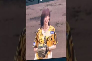山本彩がお見事ノーバウンド投球！12連勝へ「優勝の女神や！」甲子園大盛り上がり #阪神タイガース #山本彩 #野球 #甲子園