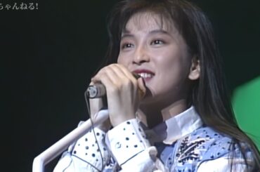 【ハプニング映像】森高千里 - 17才 / 非実力派宣言LIVE(1989)【FHD/歌詞付き】