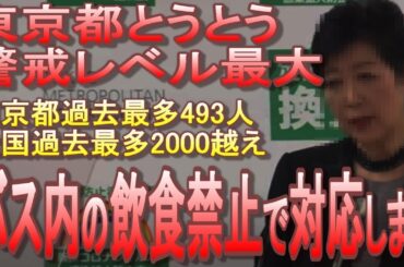 【緊急事態宣言来るか？】東京都警戒レベル最大へ引き上げ！全国・都内で感染者最多記録！矛盾した対策の真の目的はワクチン？【GoToキャンペーン】