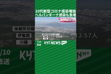 10代中心に新型コロナ感染増加ヘルパンギーナ急増