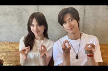 🐶清原果耶×ナ・イヌの身長差オフショットが尊い💘