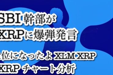 SBI幹部がXRPに言及！「巨大な発表」でリップルに追い風到来か？【仮想通貨最新ニュース】