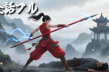 武術を禁じられた少女が、驚異的な才能を開花！隠れた武神に見初められ、最強の槍術を手に入れる――！#ショートドラマ #無料 #全話 #無料全話#kungfu