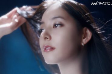 新木優子、ドラマティックな表情にドキッ…風になびく髪が美しい　「THERATIS」新CM＆メイキング映像公開