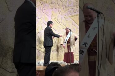 一之輔　トイレ大使　任命式　京都市長