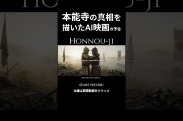 AIが作った映画予告『シン・本能寺の変』Short version #本能寺の変 #ai  #aishorts #short  #織田信長 #明智光秀　#shorts
