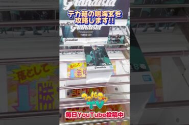デカ箱の鳴海玄を攻略します！クレーンゲームプライズフィギュア攻略！#cranemachine  #クレーンゲーム #ゲーセン #clawmachine #UFOキャッチャー