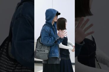 小芝風花 & 佐藤健、ドラマ制作発表会のため韓国へ！#shorts