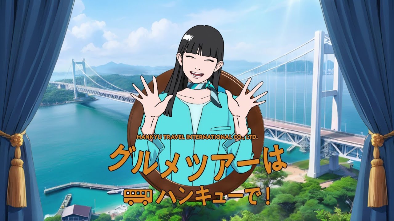 国内ツアーはハンキューで!【グルメツアー】編_15秒 国内ツアーはハンキューで!【グルメツアー】編_15秒