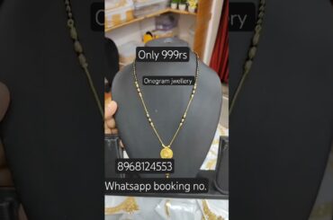 One gram gold plated jewellery price only 999 #sub #customer #goldaccessories #goldplated