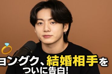 💍Jungkookの結婚宣言に世界が騒然！ついに運命の相手を告白…😍🔥