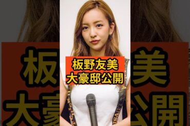 【金持ち】板野友美が大豪邸を公開！