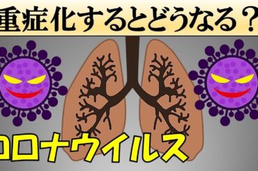新型コロナウイルス感染による症状が悪化すると？【肺炎】