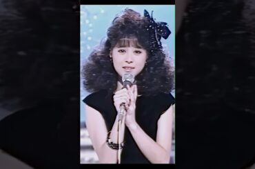 聖子の黒ワンピが魅力的！😸瞳はダイアモンド パート2 黒ワンピがセクシーさを誘う👩🏄‍♀️ #松田聖子 #瞳はダイアモンド #夜のヒットスタジオ