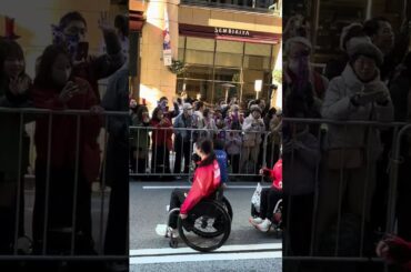パリ五輪・パラリンピック選手団日本橋で感謝パレード
