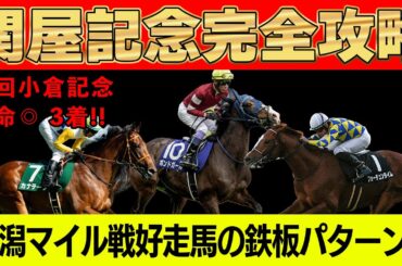 【関屋記念 2025】長い直線の新潟は末脚特化のレースではない？！過去の好走馬から浮かび上がる超鉄板パターンとは？！