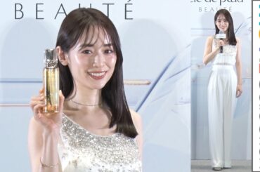 泉里香、結婚後初の公の場「これから色んなことを楽しみながら…」／「クレ・ド・ポー ボーテ POPUP」フォトコール