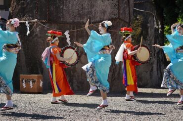 [4K]ミスさんさ踊り2025 お披露目 三ツ石神社で奉納演舞 | 岩手･盛岡観光情報（Morioka･Iwate）