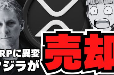 【XRP】リップル終了？創業者＆クジラが売却【仮想通貨】
