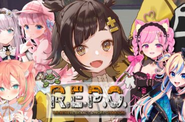【 R.E.P.O. / みつ視点 】ちょっぴり(？)ホラーな宝探しゲーム！#早乙女乙葉 #小日向ぽん #音沙汰あんな #桃奈みゆい #星降ヨル【 #個人Vtuber / #甘井みつ 】