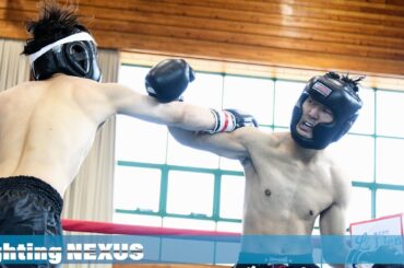 【Fighting NEXUS 狼煙～Ready To Go in NAGANO】▼第14試合 南方大樹（安曇野キックの会）vs山本彩人（ワンサイドキックボクシングジム）