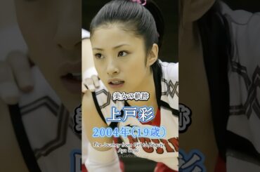 上戸彩の少女から美女へ "美女の軌跡"
