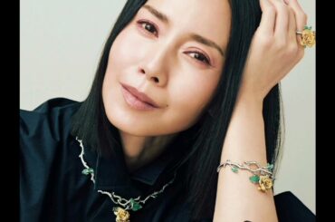 ディオールのアンバサダーを務める俳優・中谷美紀、ジュエリーの輝きの本質を語る