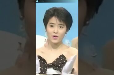 南野陽子→田原俊彦　ごめんよ  涙#shorts #田原俊彦#南野陽子