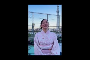 浴衣姿の吉岡里帆さまっ ♡　　Riho Yoshioka in a yukata... so lovely! ♡