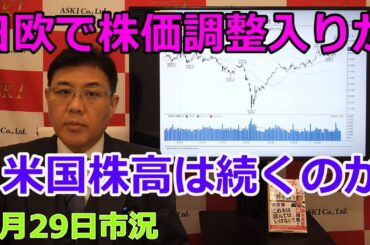 2025年7月29日【日欧で株価調整入りか　米国株高は続くのか】（市況放送【毎日配信】）