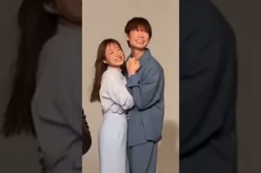 ポスター撮影の距離感が近すぎて、ひたすら恥ずかしい綾野剛が可愛すぎる#綾野剛 #石原さとみ