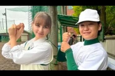 嵐莉菜×制服＝最強！グラウンドに立つ姿にドキッ「何着ても似合うのほんとに天才過ぎます」