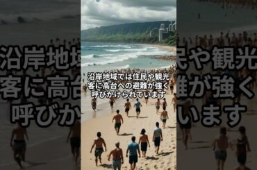 ハワイ州知事が緊急事態宣言、津波警報で高台へ避難呼びかけ